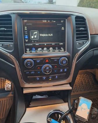 Jeep Grand Cherokee cena 86500 przebieg: 235486, rok produkcji 2014 z Sława małe 37